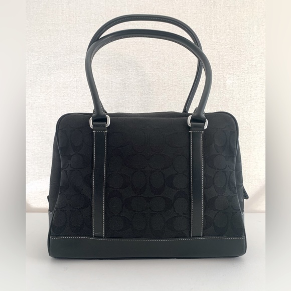 Coach Signature Collection Limited Edition Satchel Black - Picture 5 of 9